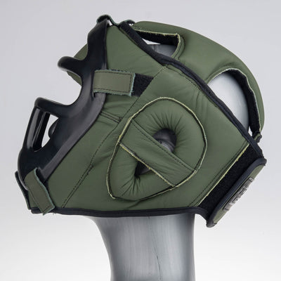 Casque de protection Fighter Combat libre kaki - JE1421 KH - Fighter Sport