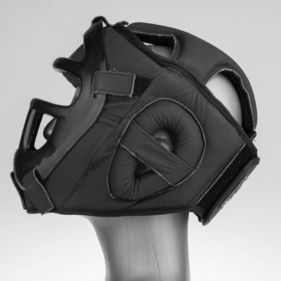 Casque de protection Fighter Combat libre noir - JE-1421-BLK/GR - Fighter Sport