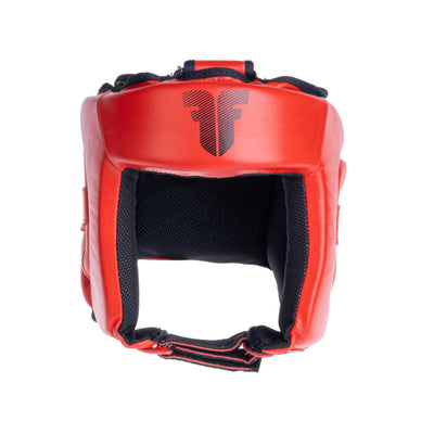 Casque de protection Fighter Head Guard Amateur rouge - FHG-001BXR - Fighter Sport