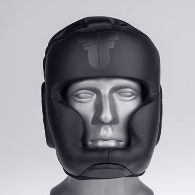 Casque de protection Fighter Headguard Sparring noir/noir - JE1421PUBLK - Fighter Sport