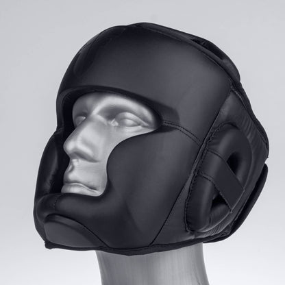 Casque de protection Fighter Headguard Sparring noir/noir - JE1421PUBLK - Fighter Sport