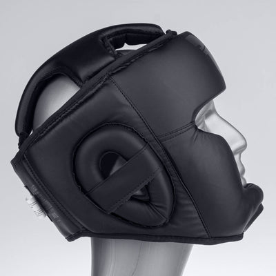 Casque de protection Fighter Headguard Sparring noir/noir - JE1421PUBLK - Fighter Sport