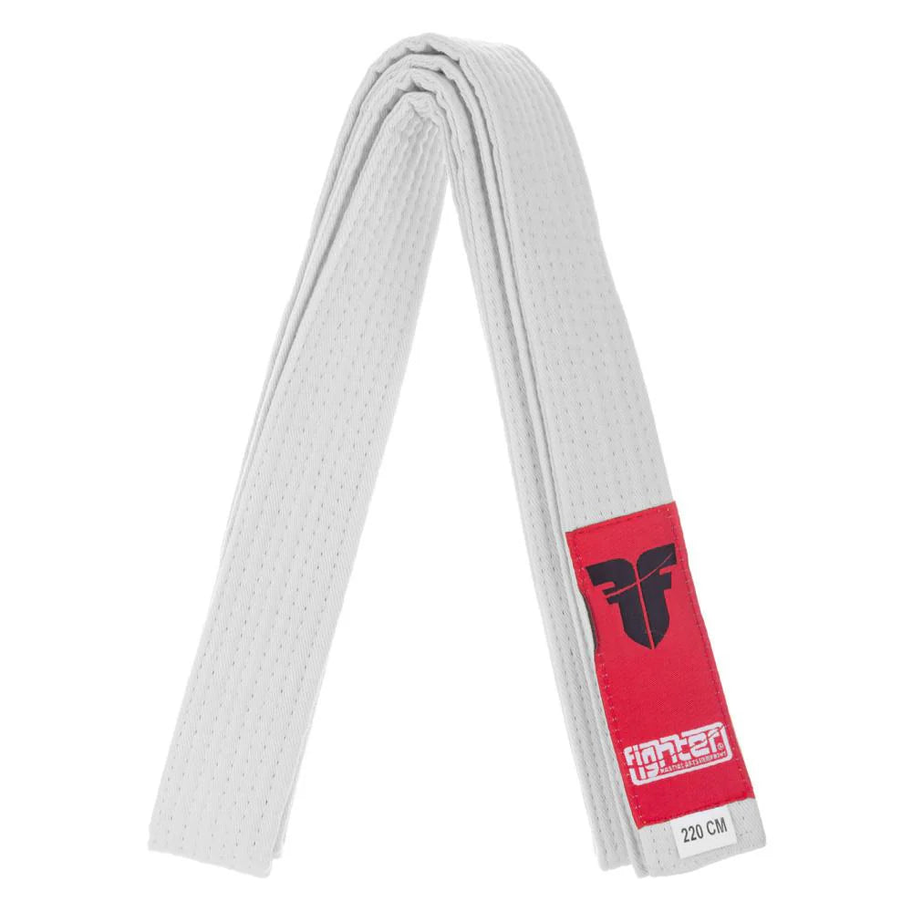 Ceinture Fighter blanche - FBK-01 - Fighter Sport