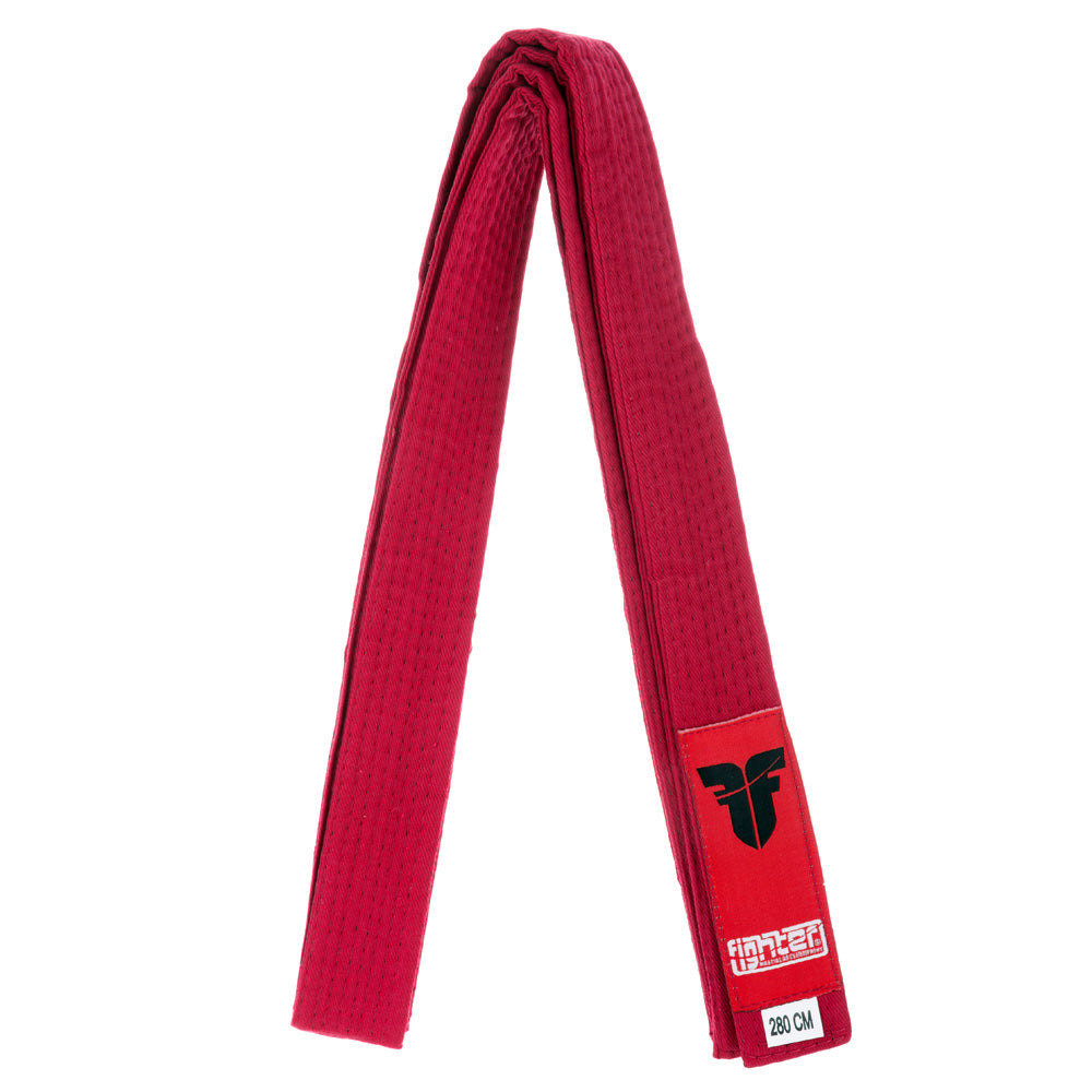 Ceinture Fighter rouge - FBK-04 - Fighter Sport