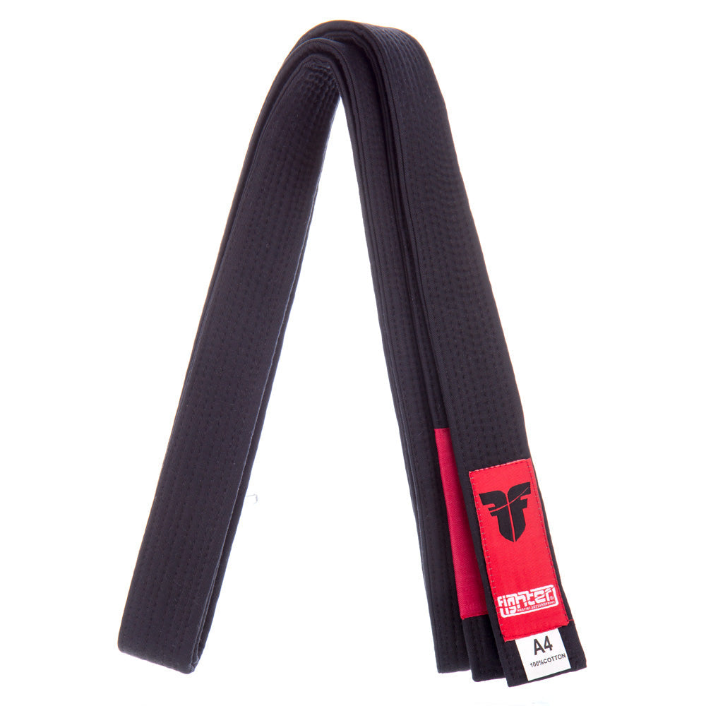 Ceinture JJB Fighter noire - FBB-05 - Fighter Sport