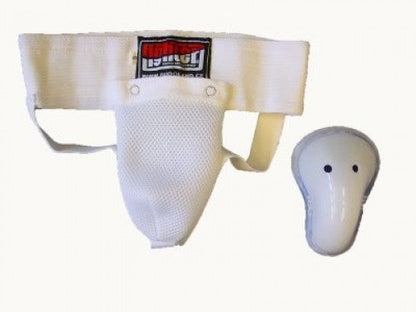 Coquille de protection Fighter blanc - JE201W - Fighter Sport