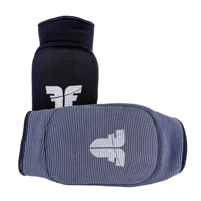 Coudières réversibles Fighter noir/gris - FKG-005BG - Fighter Sport