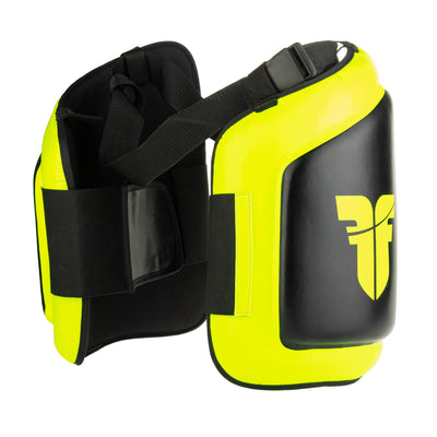 Protège-cuisses Fighter noir/jaune - FTHP-001BNY - Fighter Sport