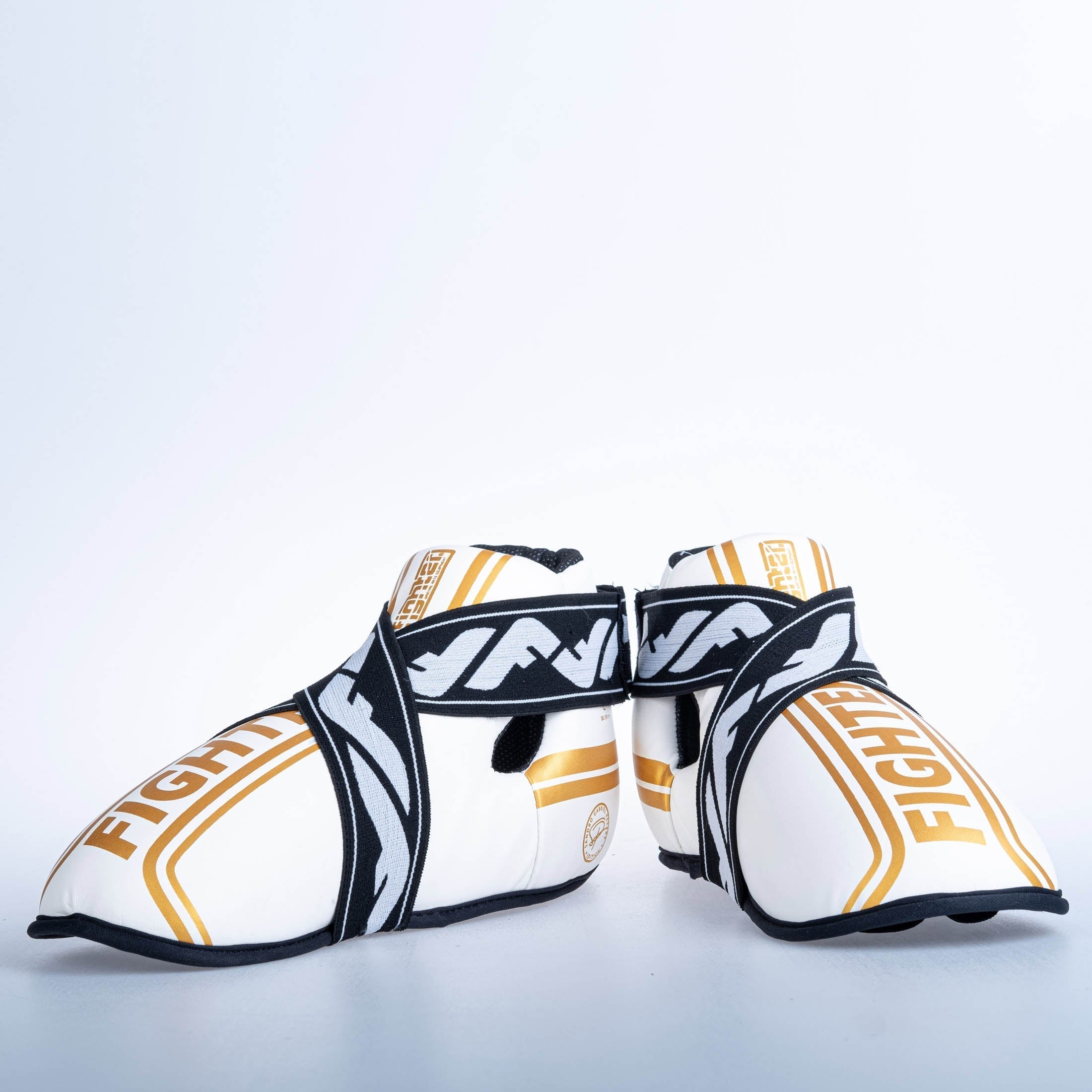 Chaussure Fighter Foot Gear Stripe - Édition SGP - blanc/or - Fighter Sport