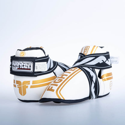 Chaussure Fighter Foot Gear Stripe - Édition SGP - blanc/or - Fighter Sport