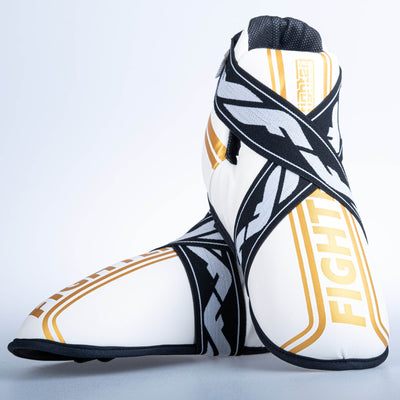 Chaussure Fighter Foot Gear Stripe - Édition SGP - blanc/or - Fighter Sport
