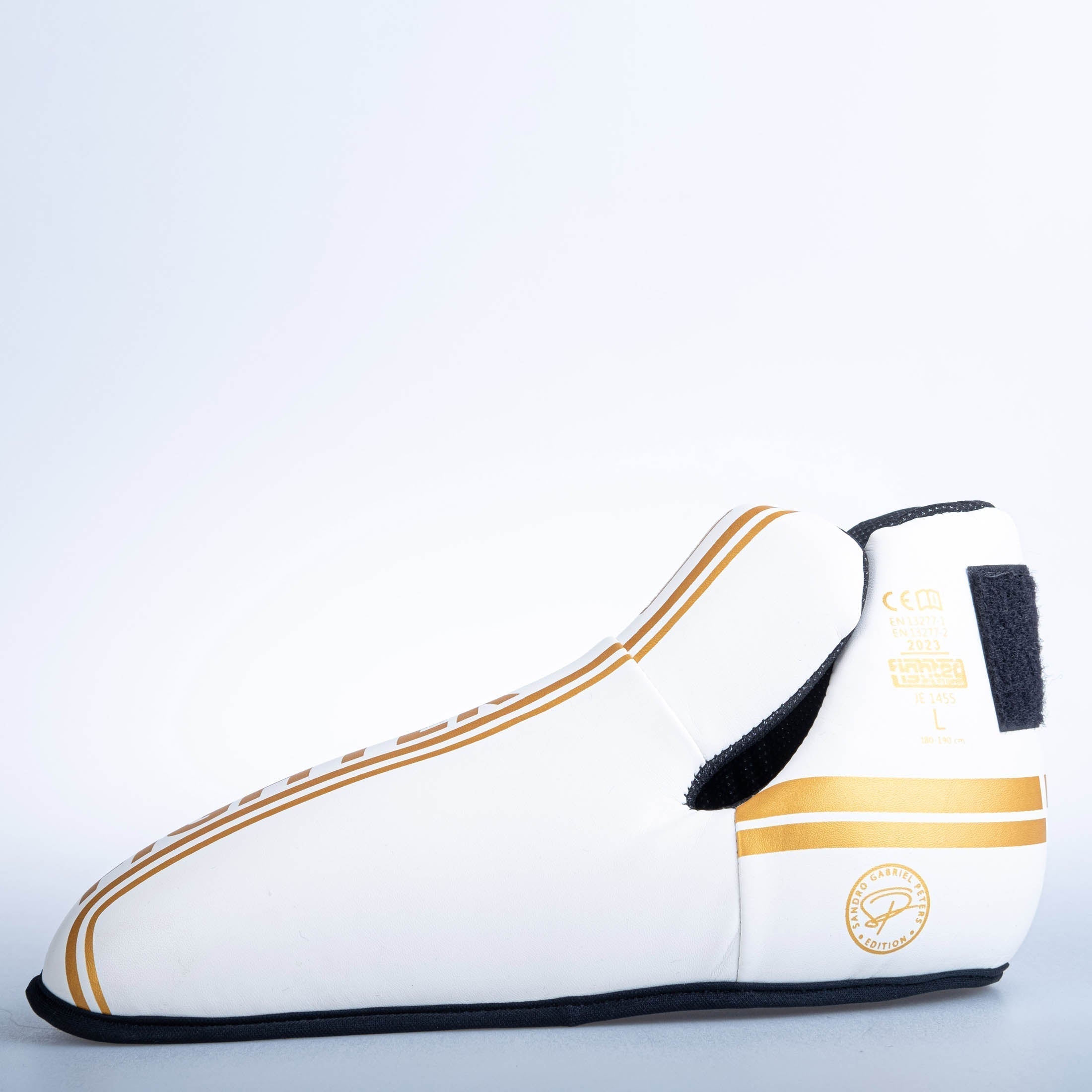 Chaussure Fighter Foot Gear Stripe - Édition SGP - blanc/or - Fighter Sport