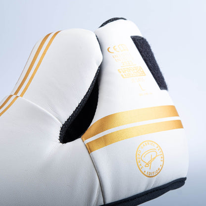 Chaussure Fighter Foot Gear Stripe - Édition SGP - blanc/or - Fighter Sport