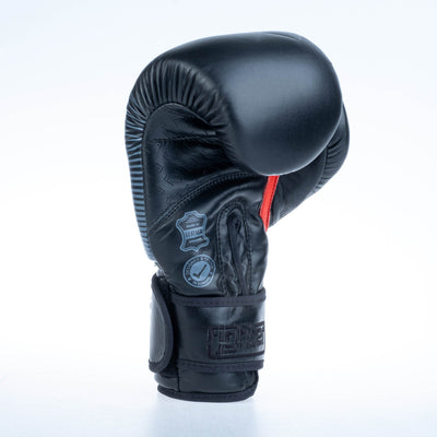 Gant de boxe Fighter Boxing Gloves Pro noir - FBG-PRO-002 - Fighter Sport