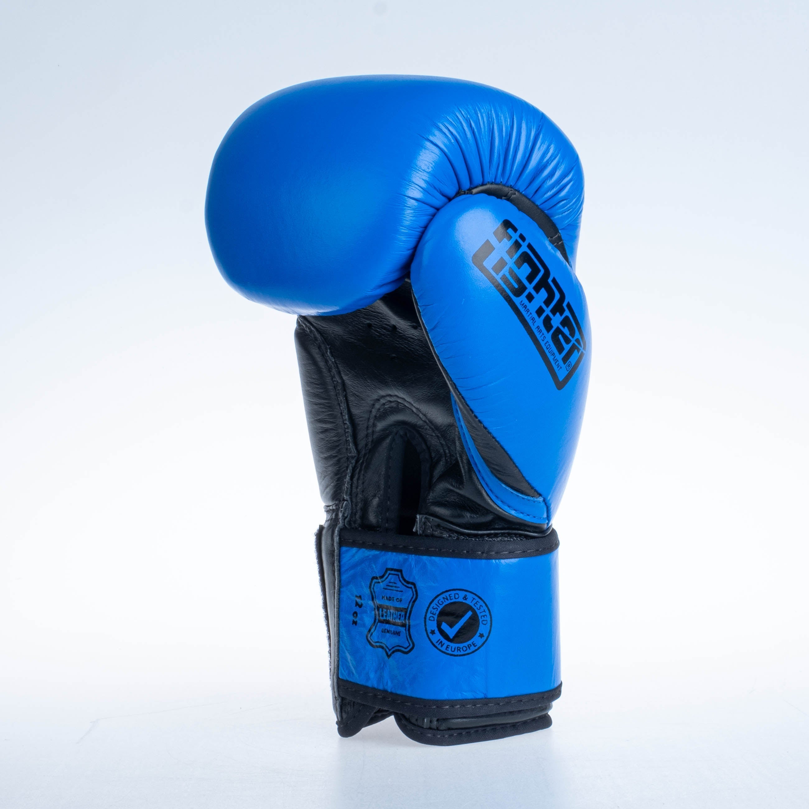 Gants de boxe Fighter Amateur - bleus, 1376-BXB - Fighter Sport
