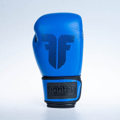 Gants de boxe Fighter Amateur - bleus, 1376-BXB - Fighter Sport