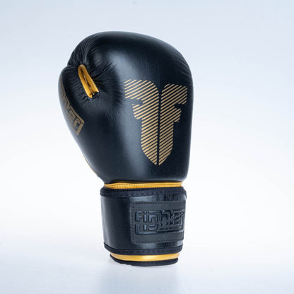 Gants de boxe Fighter Amateur - noirs, 1376-BXG - Fighter Sport