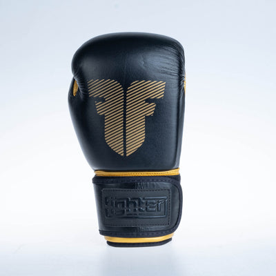 Gants de boxe Fighter Amateur - noirs, 1376-BXG - Fighter Sport