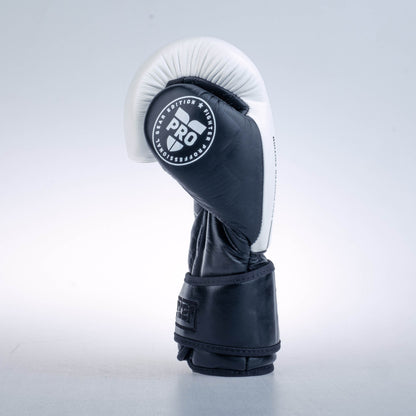Gants de boxe Fighter Boxing Gloves Pro blanc - FBG-PRO-001 - Fighter Sport
