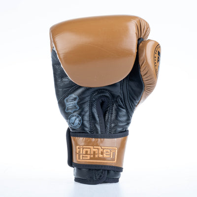 Gants de boxe Fighter Pro - marron, FBG-PRO-003 - Fighter Sport