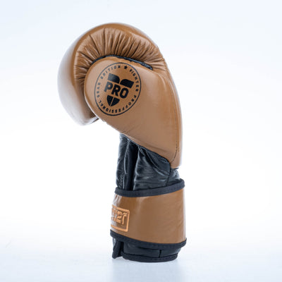 Gants de boxe Fighter Pro - marron, FBG-PRO-003 - Fighter Sport