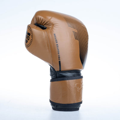 Gants de boxe Fighter Pro - marron, FBG-PRO-003 - Fighter Sport