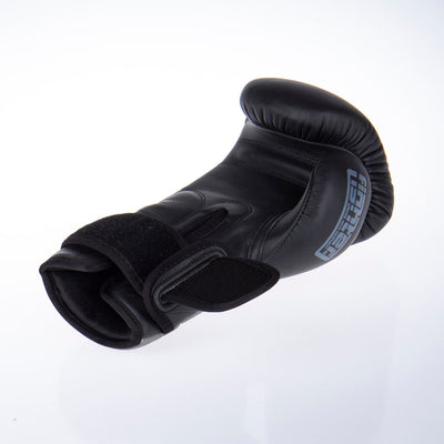 Gants de boxe Fighter Sparring - noir/gris, FBG-002-BG - Fighter Sport