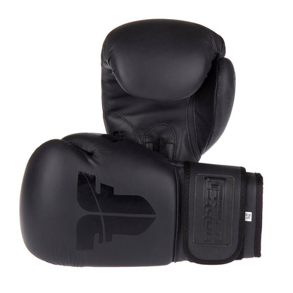 Gants de boxe Fighter SPLIT noir mat - FBG-001B - Fighter Sport