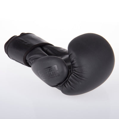 Gants de boxe Fighter SPLIT noir mat - FBG-001B - Fighter Sport