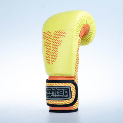 Gants de boxe Fighter Training - jaune/orange, FBG-TRN-004 - Fighter Sport