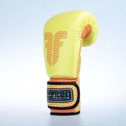 Gants de boxe Fighter Training - jaune/orange, FBG-TRN-004 - Fighter Sport