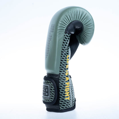 Gants de boxe Fighter Training - kaki, FBG-TRN-001 - Fighter Sport