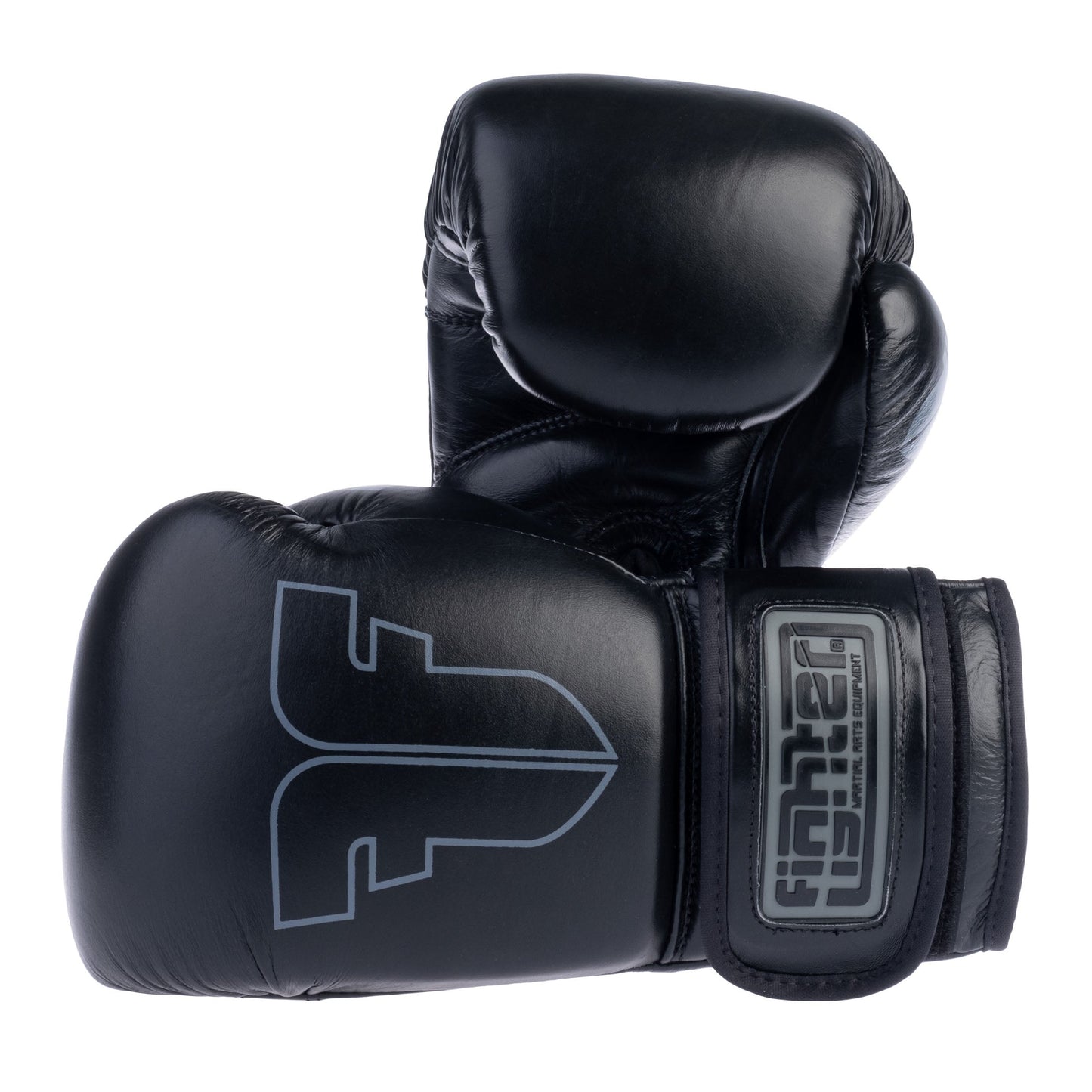 Gants de boxe Fighter Training - Noir, FBG-TRN-005 - Fighter Sport