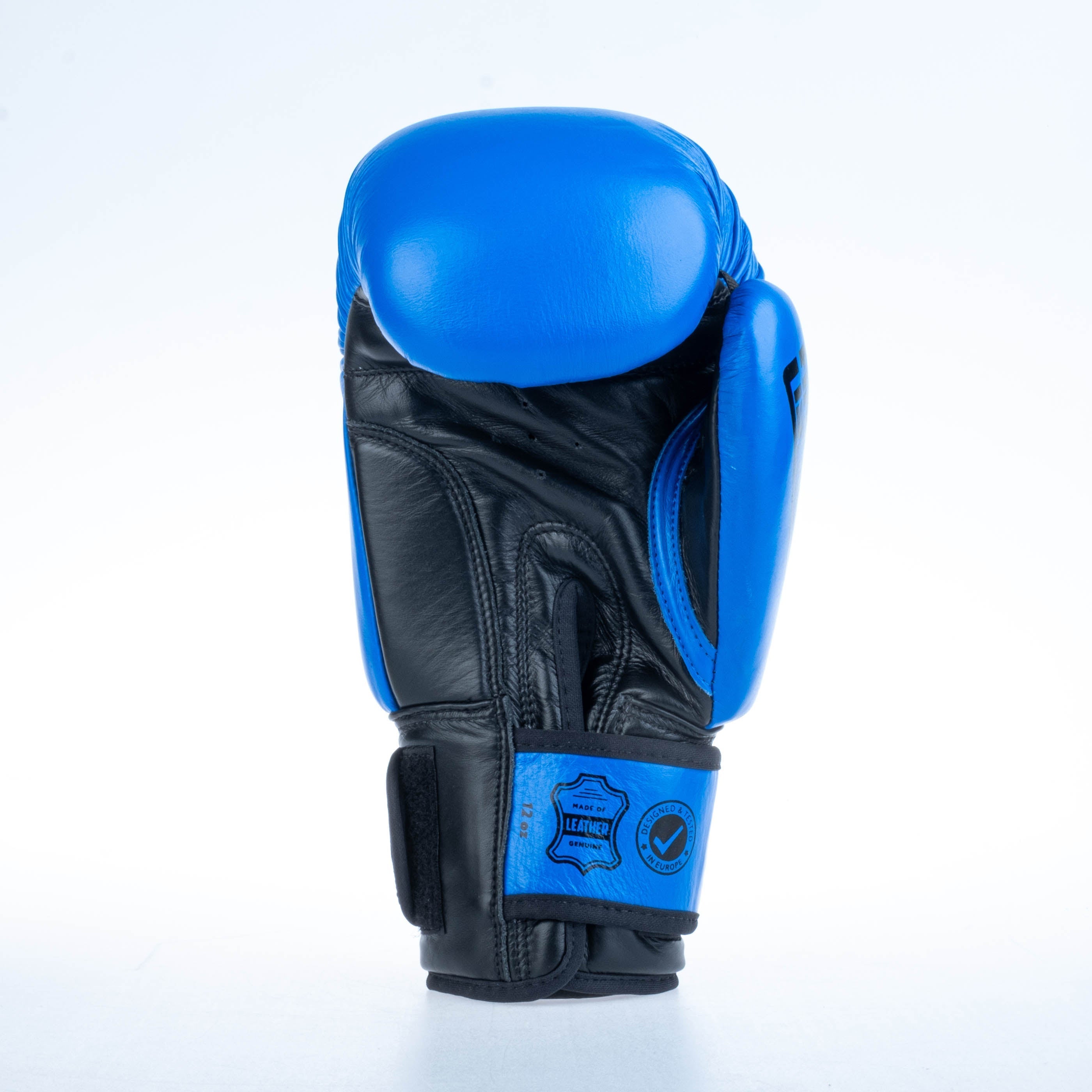 Gants de boxe ronds Fighter - bleu, 1376-RNDXB - Fighter Sport