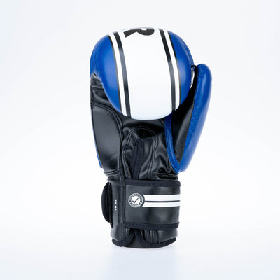 Gants de boxe Fighter Basic Stripe - bleu - Fighter Sport