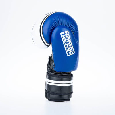 Gants de boxe Fighter Basic Stripe - bleu - Fighter Sport