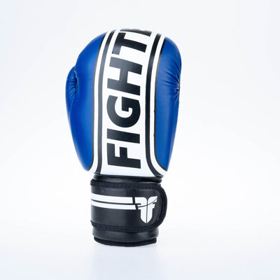 Gants de boxe Fighter Basic Stripe - bleu - Fighter Sport