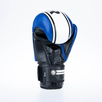 Gants de boxe Fighter Basic Stripe - bleu - Fighter Sport