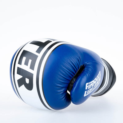 Gants de boxe Fighter Basic Stripe - bleu - Fighter Sport