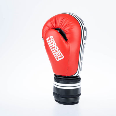 Gants de boxe Fighter Basic Stripe - rouge - Fighter Sport