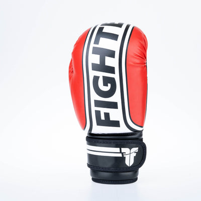 Gants de boxe Fighter Basic Stripe - rouge - Fighter Sport
