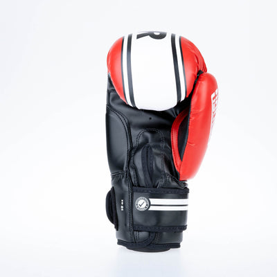 Gants de boxe Fighter Basic Stripe - rouge - Fighter Sport