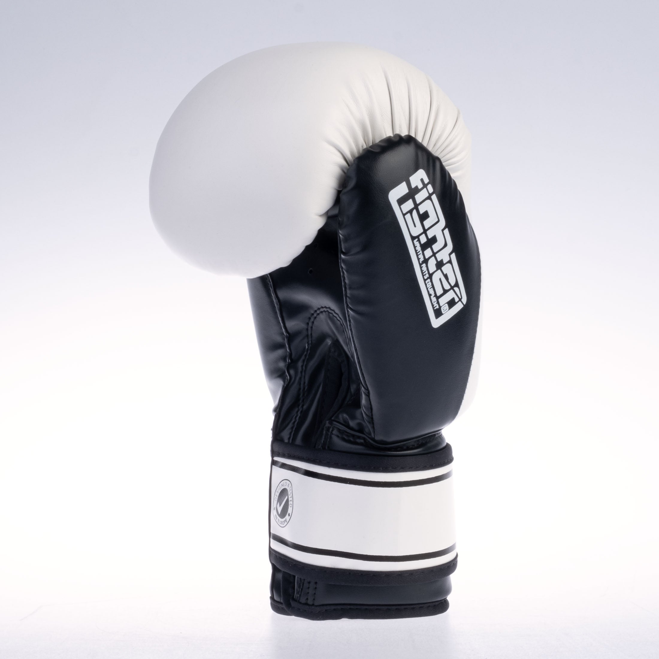 Gants Fighter Basic blanc/noir - 1376APU-OTL-0102 - Fighter Sport