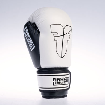 Gants Fighter Basic blanc/noir - 1376APU-OTL-0102 - Fighter Sport