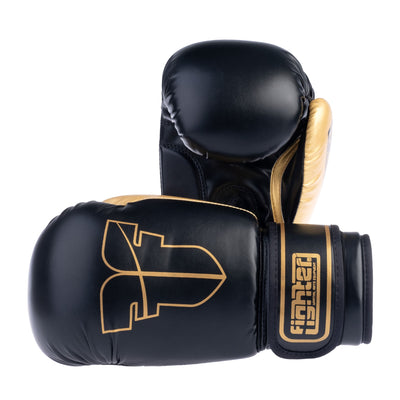 Gants Fighter Basic noir/doré - 1376APU-OTL-0212 - Fighter Sport