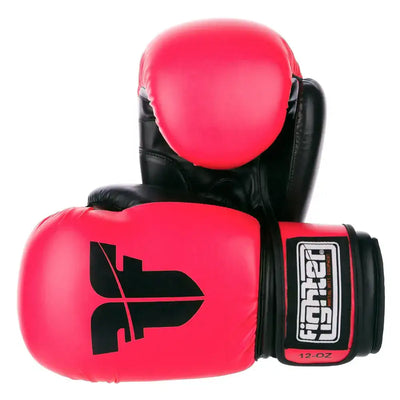 Gants Fighter Basic rose fluo/noir -1376APUFP - Fighter Sport