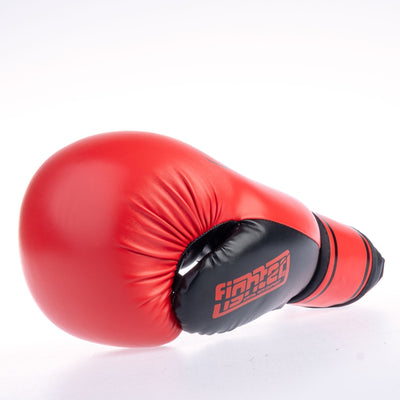 Gants Fighter Basic rouge/noir - 1376APU-OTL-0302 - Fighter Sport