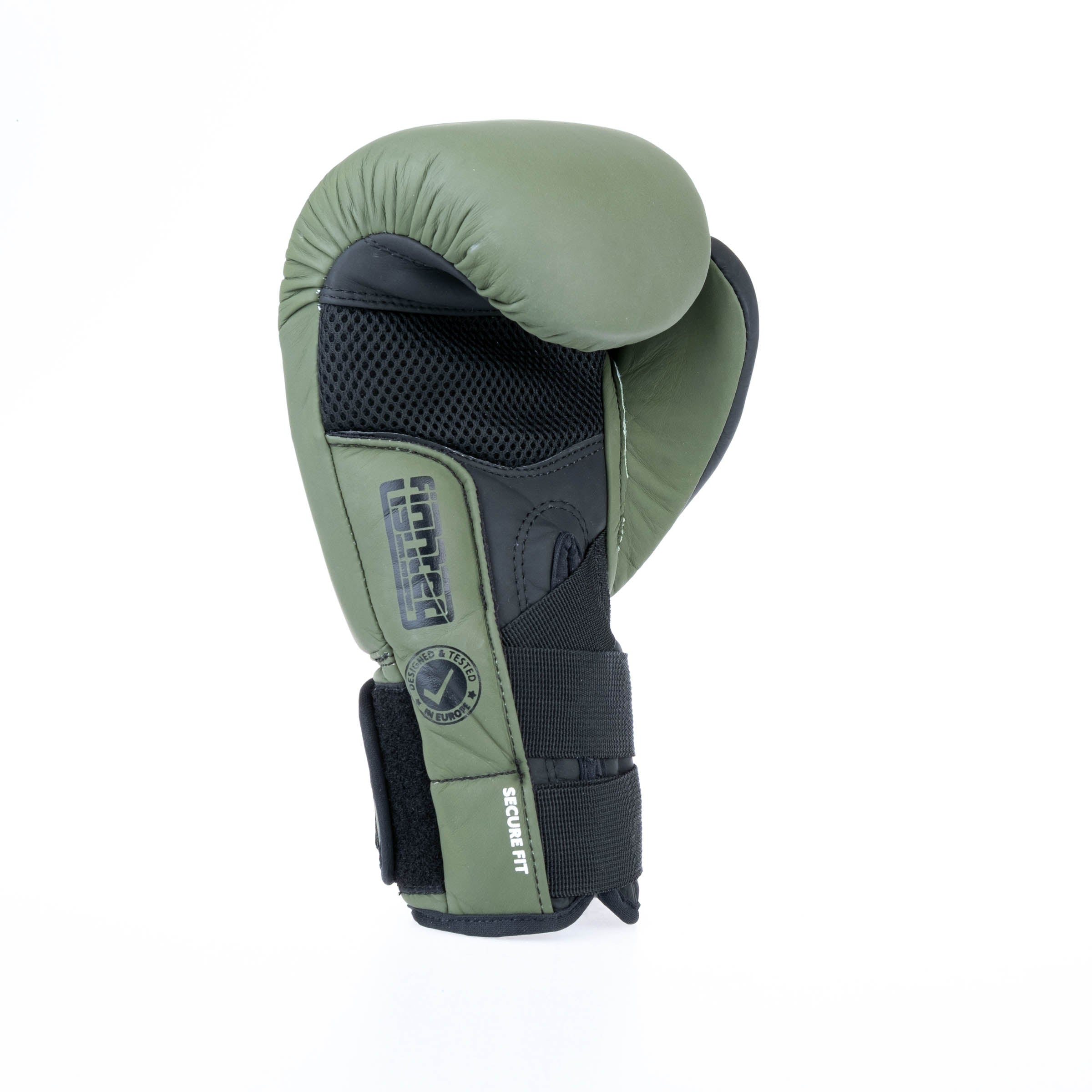Gants de boxe Fighter Secure Fit - kaki/noir - Fighter Sport