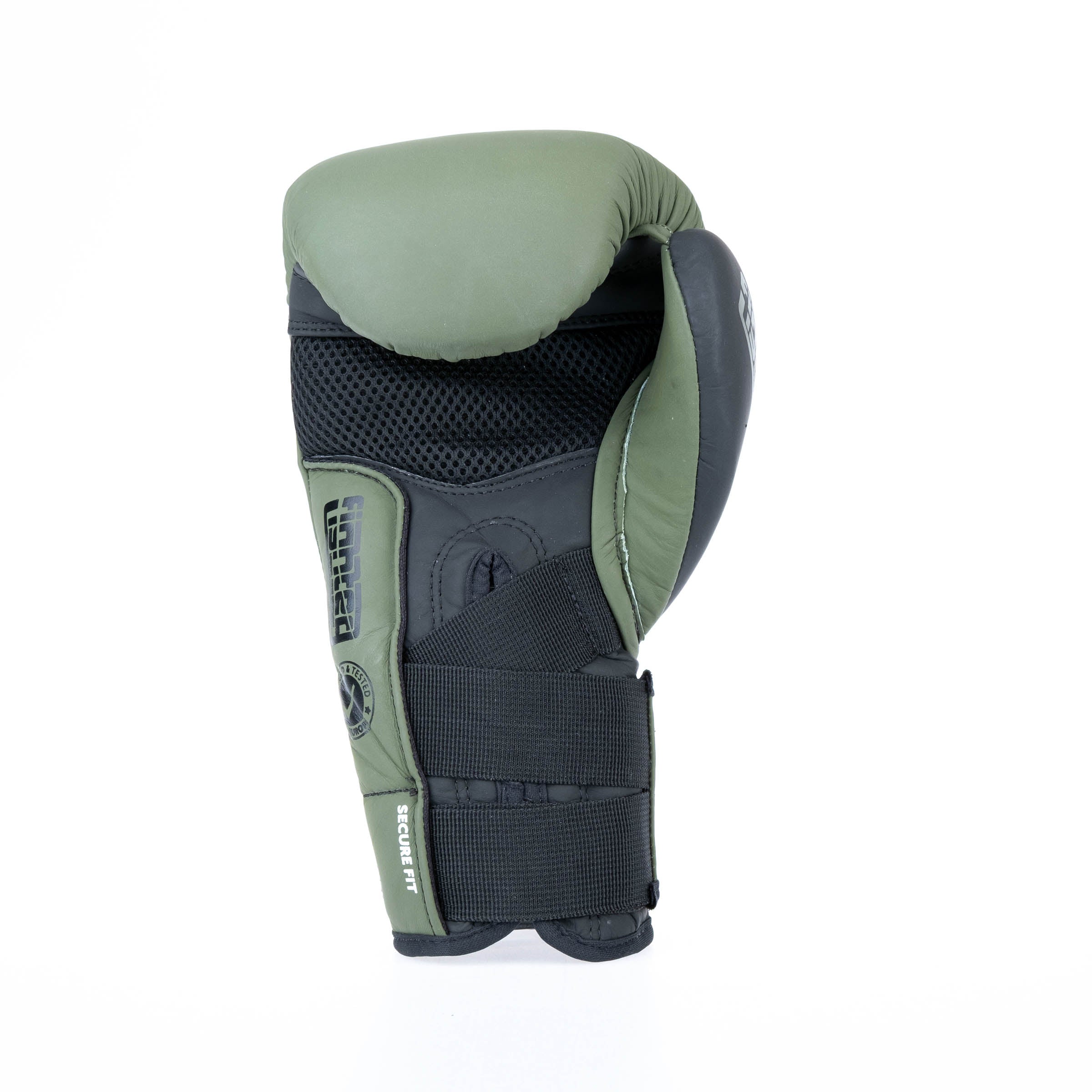 Gants de boxe Fighter Secure Fit - kaki/noir - Fighter Sport
