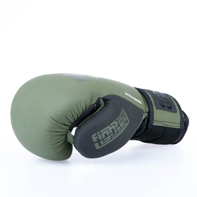 Gants de boxe Fighter Secure Fit - kaki/noir - Fighter Sport